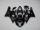 2004-2005 Glänzend Schwarz Suzuki GSXR 600/750 Motorrad Verkleidung