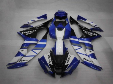 2008-2016 Blau Weiß FAAC Yamaha YZF R6 Motorrad Verkleidung