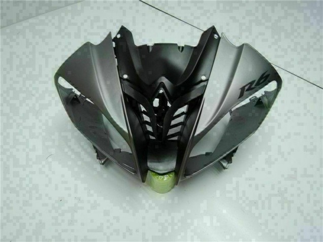 2008-2016 Grau Schwarz Yamaha YZF R6 Motorrad Verkleidung