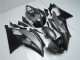 2008-2016 Grau Schwarz Yamaha YZF R6 Motorrad Vollverkleidung