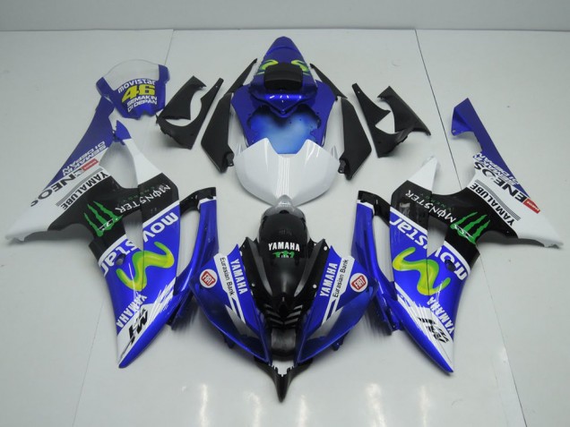 2008-2016 Neu Movistar Yamaha YZF R6 Motorrad Verkleidung