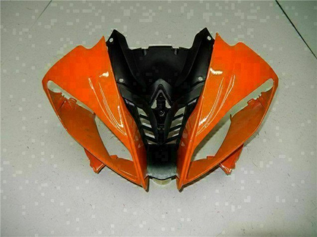 2008-2016 Orange Schwarz Yamaha YZF R6 Motorrad Verkleidung