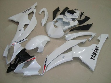 2008-2016 Perl weiß Yamaha YZF R6 Motorrad Vollverkleidung