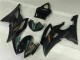 2008-2016 Schwarz Yamaha YZF R6 Motorradverkleidung Plastik Kits