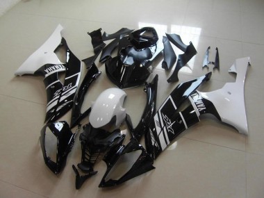 2008-2016 Weiß Schwarz Yamaha YZF R6 Motorrad Verkleidung Komplett Sets