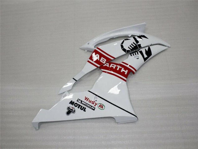 2008-2016 Weiß Yamaha YZF R6 Motorrad Verkleidung Komplett Sets